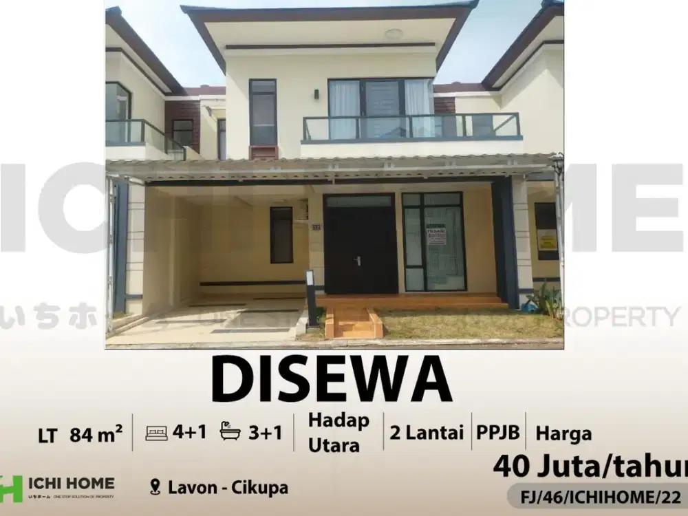 Rumah Cantik Nyaman Full Renovasi di dalam Cluster Terbaik Citra Raya Tangerang