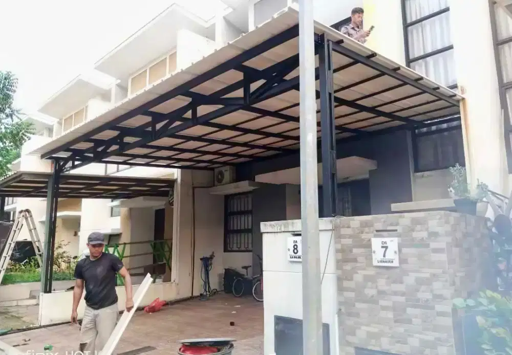 Kanopi baja ringan atap alderon