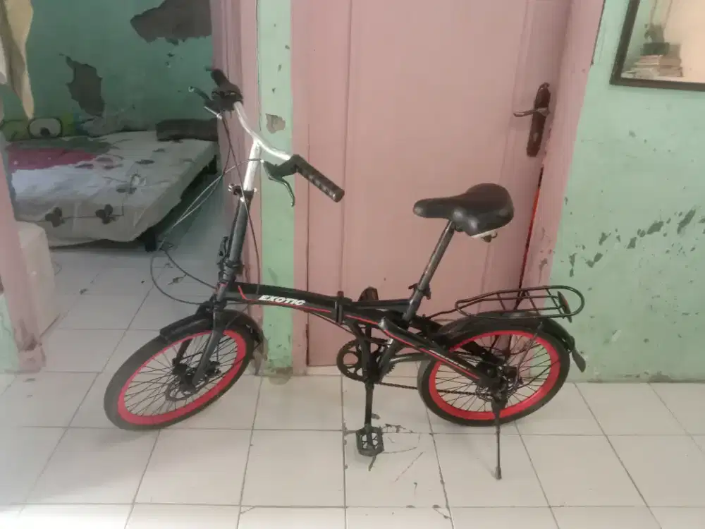 Jual sepeda lipet exotic UK 20, tinggal goes, nego