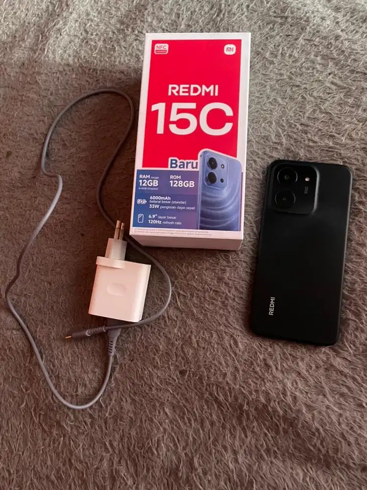 Redmi 15C 6+6 / 128 GB mulusss