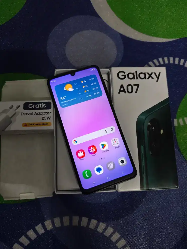Samsung A07 8/256 Mulus Fullset