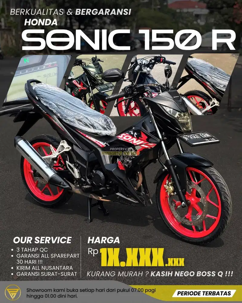 HONDA SONIC 150R 2016 !!!