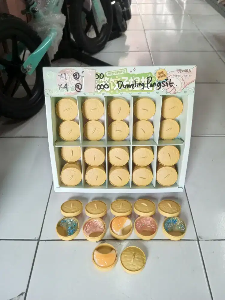 Mainan Anak Squishy Gyoza Pangsit mini