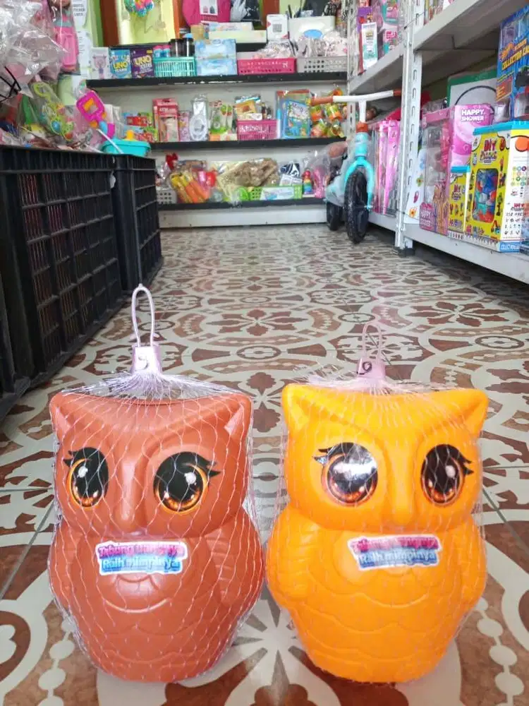 mainan anak celengan plastik