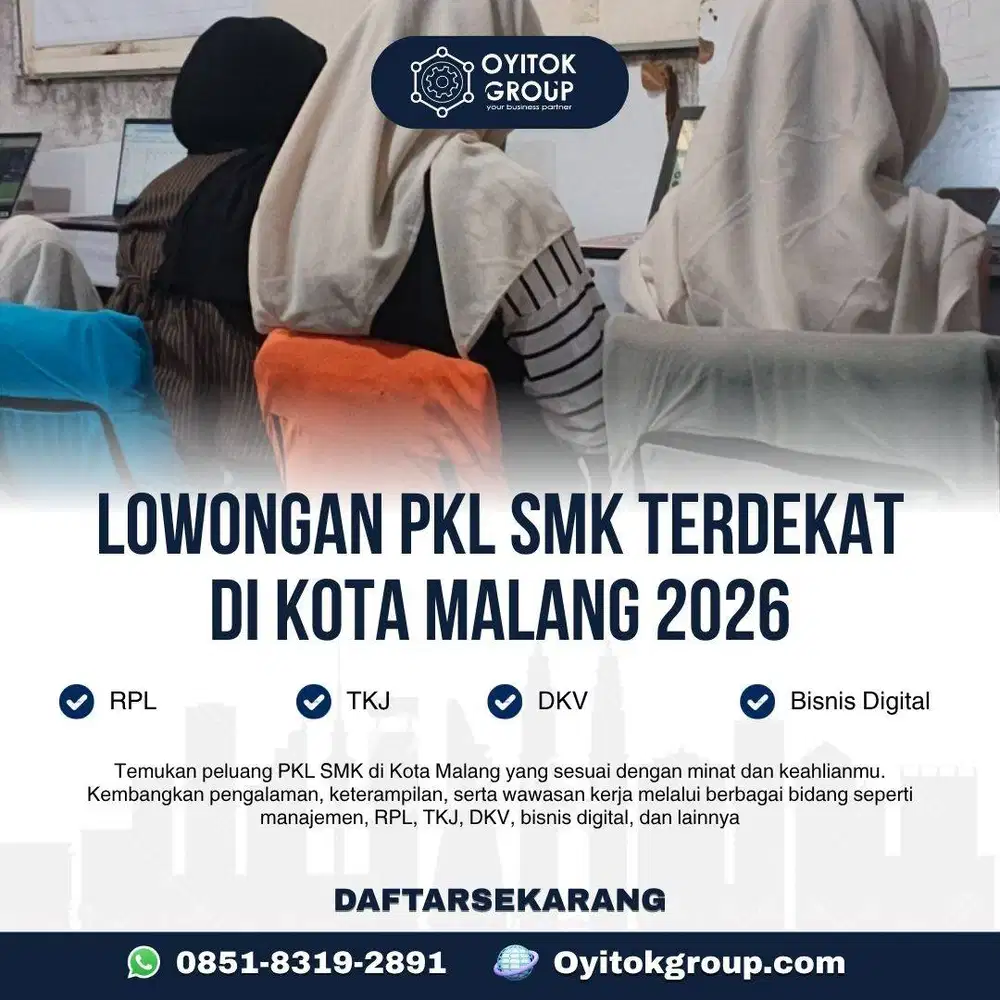 LOWONGAN PKL SMK TERDEKAT DI KOTA MALANG 2026