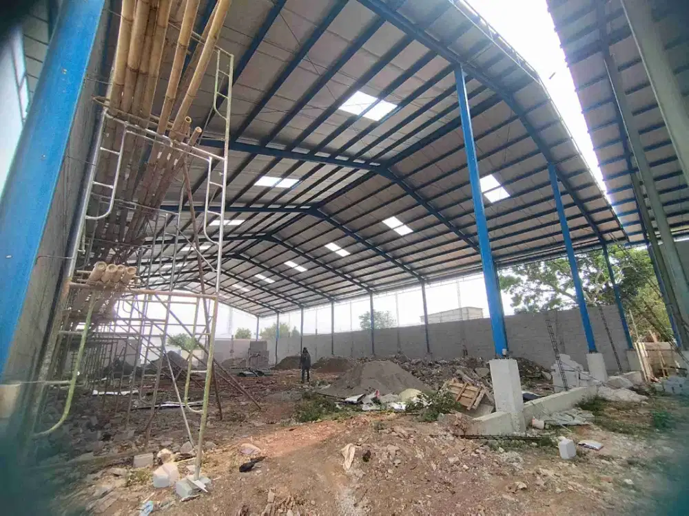 Disewa Gudang Baru Luas 979M Ada Office Akses Container 40ft di Legok Tangerang