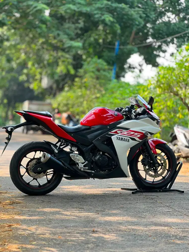 RASA BARU! YAMAHA R25 OLD MERAH 2015 KM 16K PAJAK PANJANG NO MINUS
