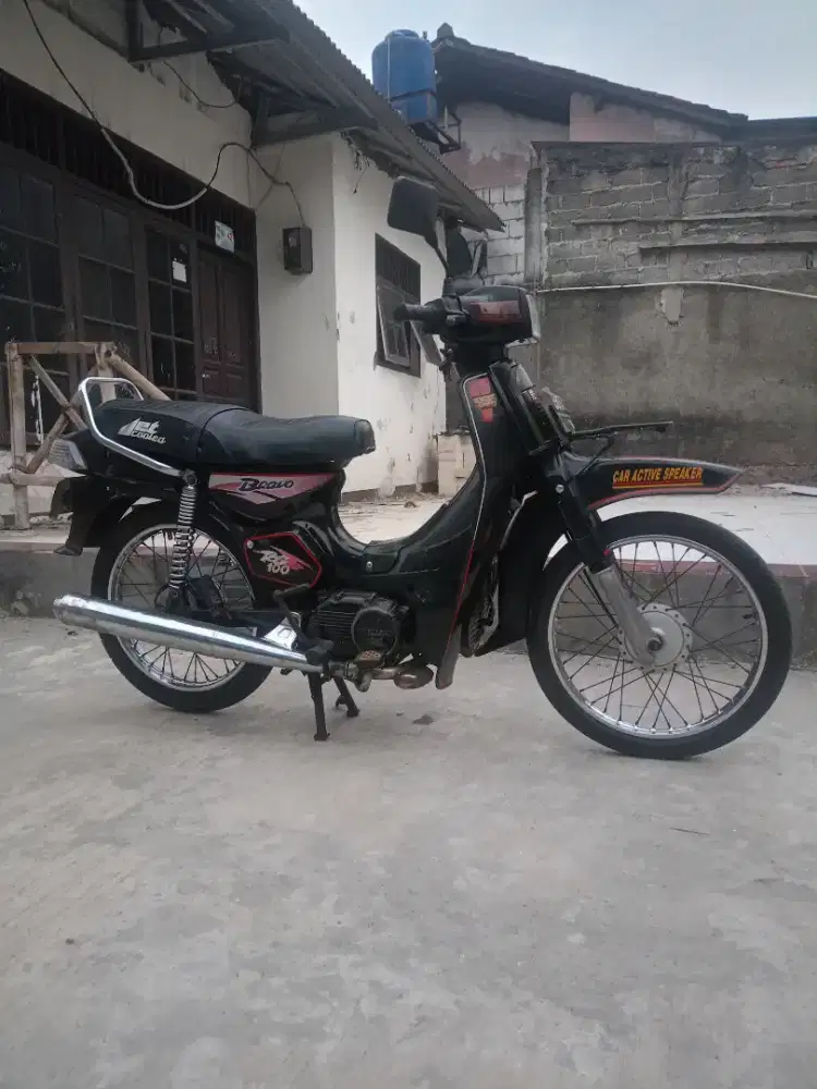 Suzuki bravo rc 100 th 95 original mesin gurih ss komplit