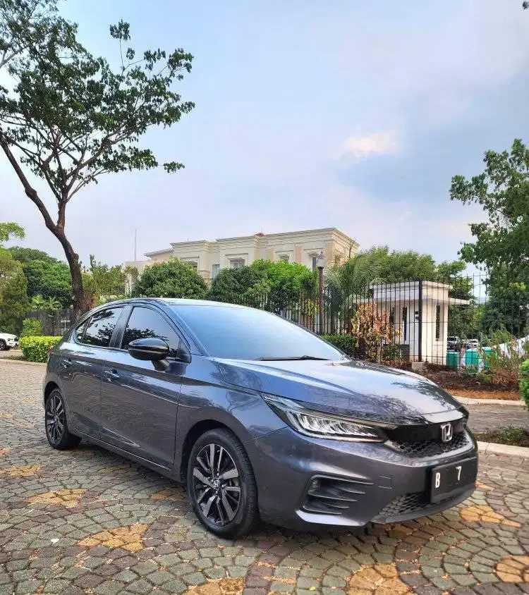 Honda City HB  2021 a/t Pjk Okt 2027 B Ganjil Km 41rb Rec Honda Abu Me