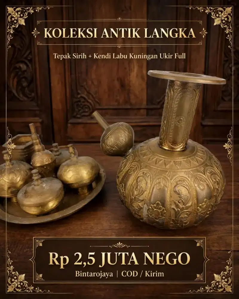 Dijual Antik dan asli kuningan