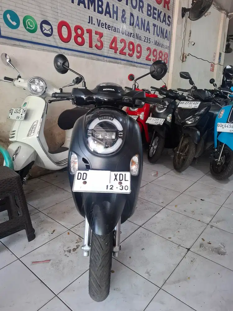 Honda Scoopy 110cc 2025 Hitam XDL