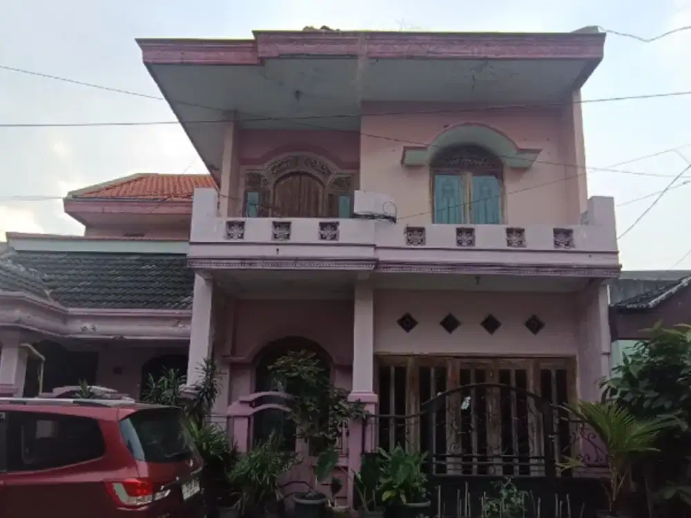JUAL RUMAH 2 LANTAI PERUMAHAN PERMATA IJEN MOJOKERTO ( 2 RUMAH DIJADIKAN 1)