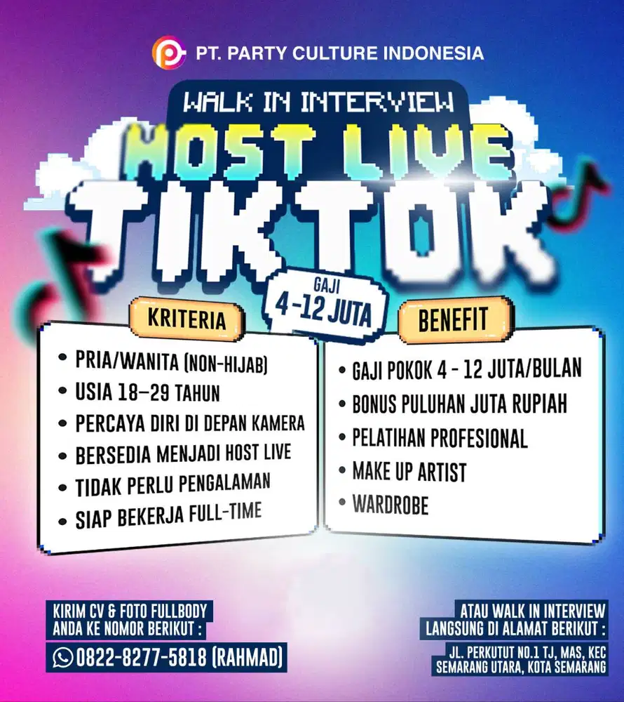 Host Live/Talent