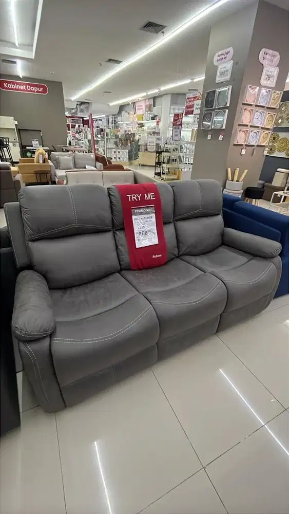 Sofa Reclainer Nathan 3 Seater