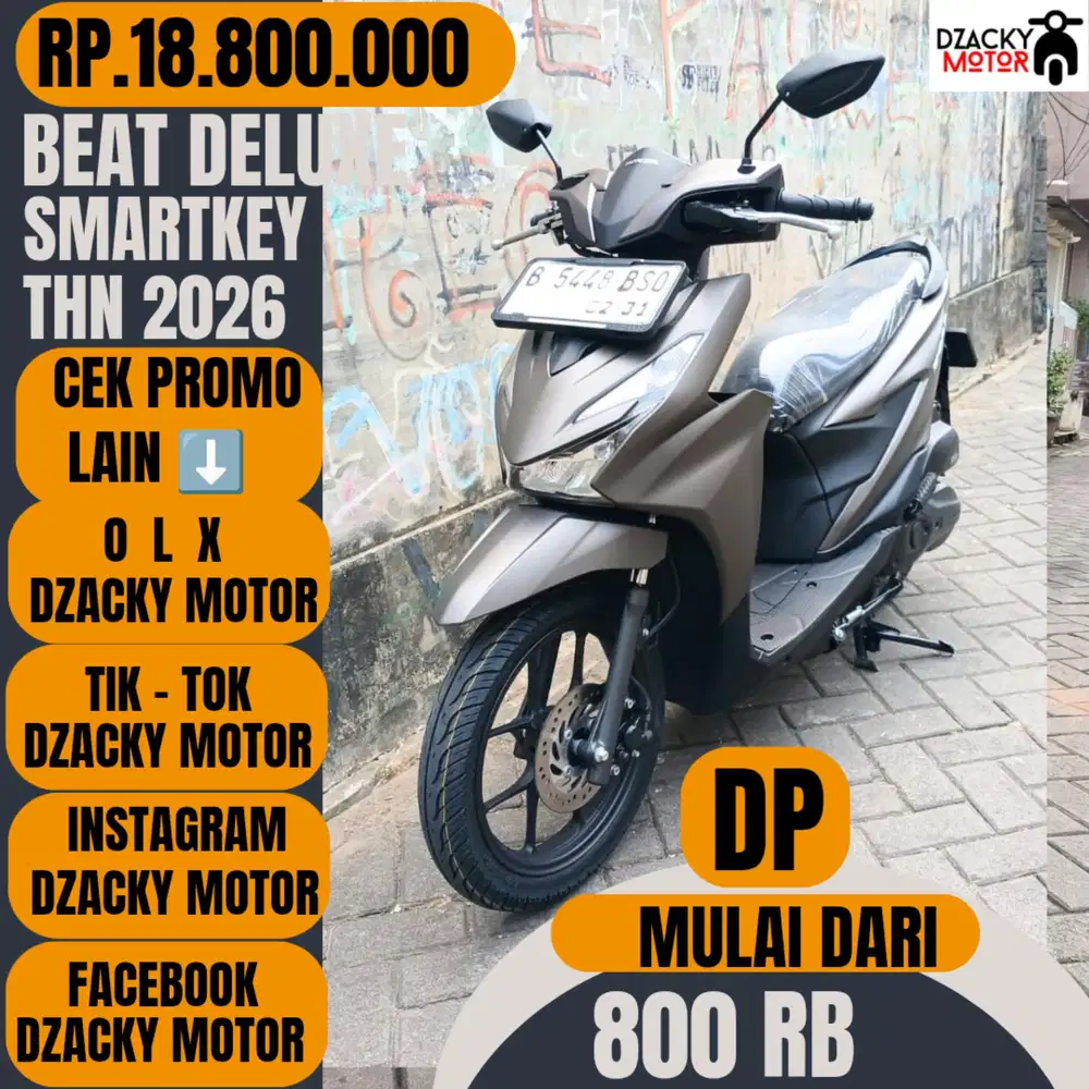 BEAT DELUXE SMARTKEY 2026 SECOND LIKE' NEW