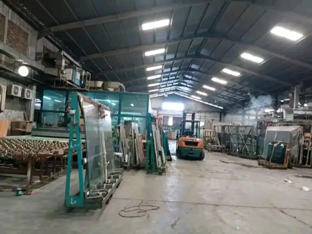 Di Jual Pabrik Pengolahan Kaca Beserta seluruh aset di dalamnya dan ijin industri nya di kawasan industri Jababeka 2