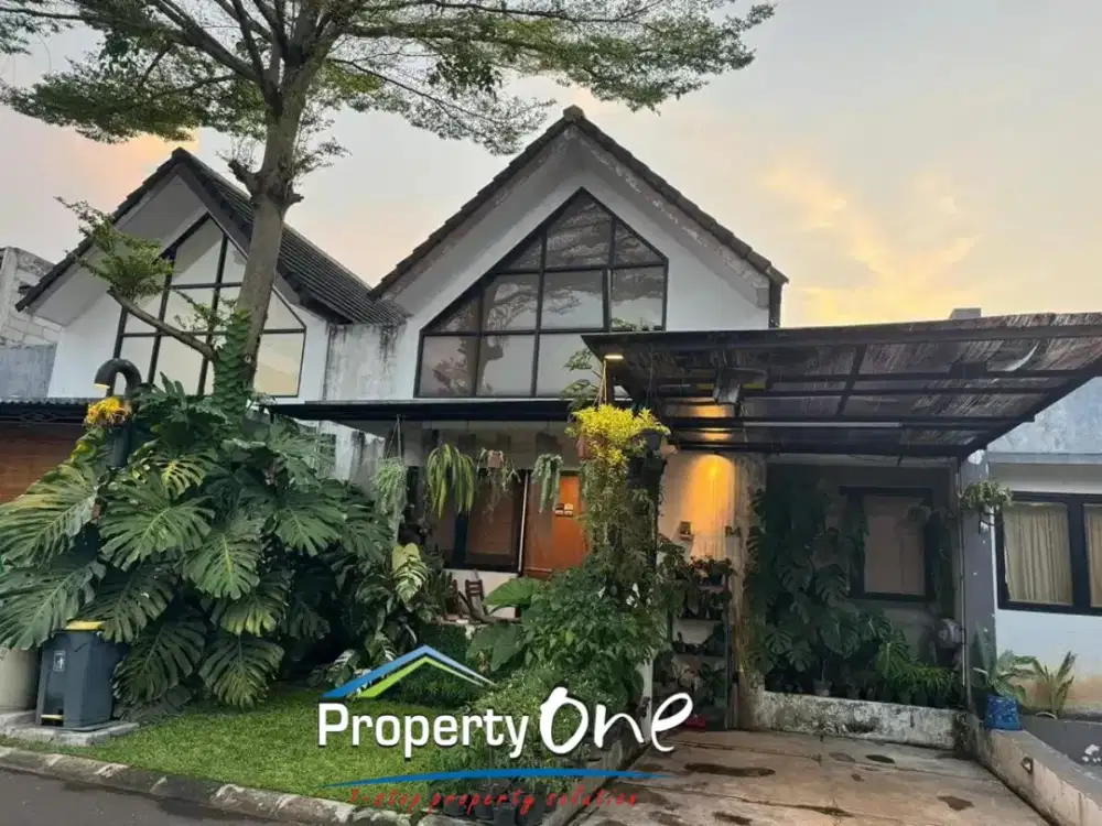 Jual Rumah 1 Lantai Modern di Komplek Habitat Terrace Residence, Row Jalan 2 Mobil, Lokasi Strategis Dekat Akses Tol BSD-Jakarta & KRL Rawa Buntu