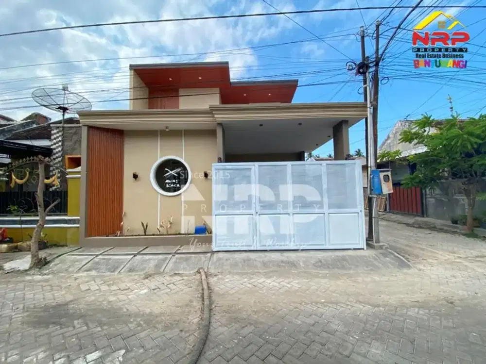 Dijual Baru Rumah Modern Hook di Pusat Kota Banyuwangi