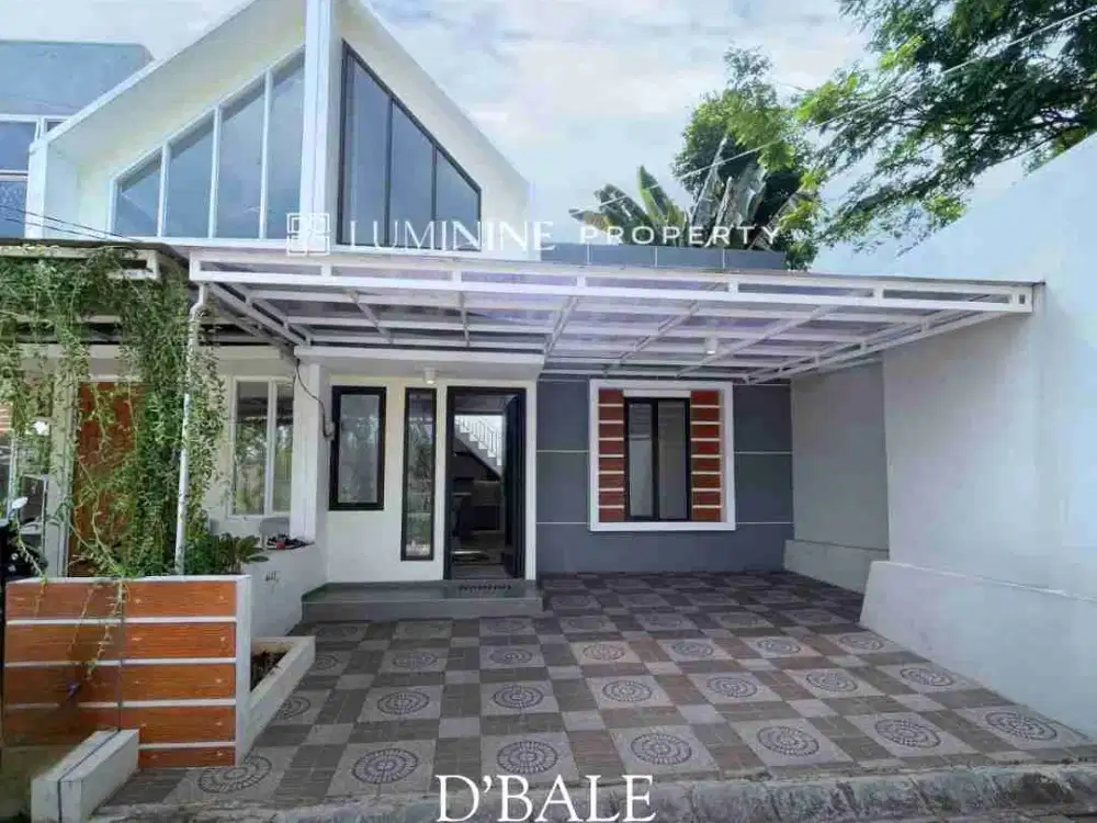 DIJUAL RUMAH BRAND NEW SIAP HUNI SEMI FURNISHED di D'BALE CIMUNING ,,BEKASI  ( JP )