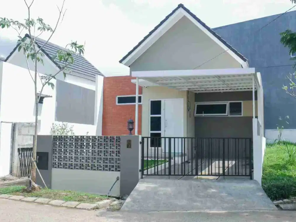 Rumah Hoek Murah Siap Huni Vbi 6 Akses Karadenan Pemda Tol Borr