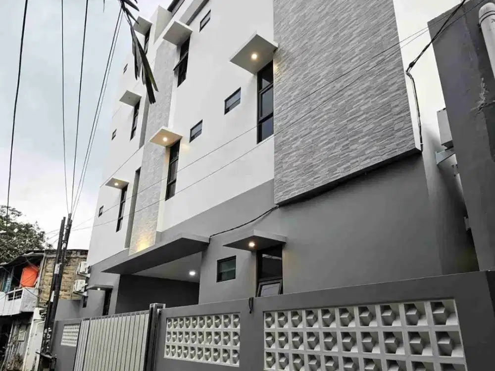 dijual kos exlsuive 4 lt 17 kamar Gandaria Kebayoran Baru Jakarta selatan