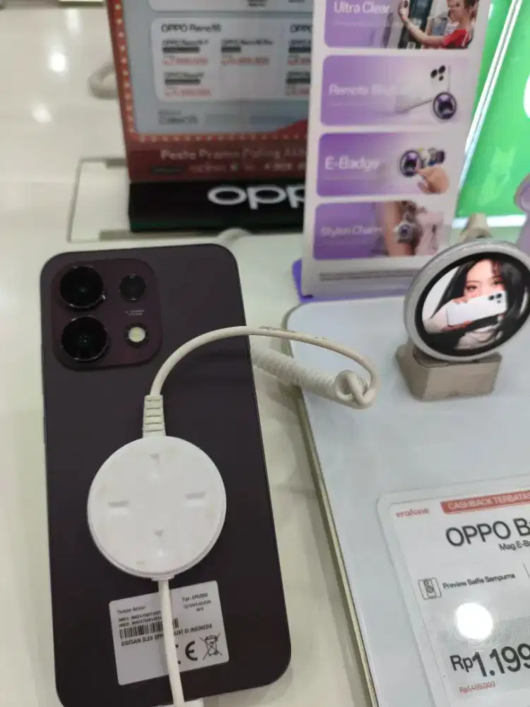 Oppo Reno 16F Terbaru Cash/Credit Mudah