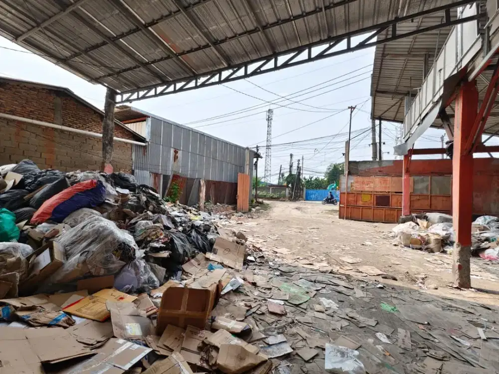 Disewakan Gudang Daur Ulang Kardus di Cileungsi, Narogong