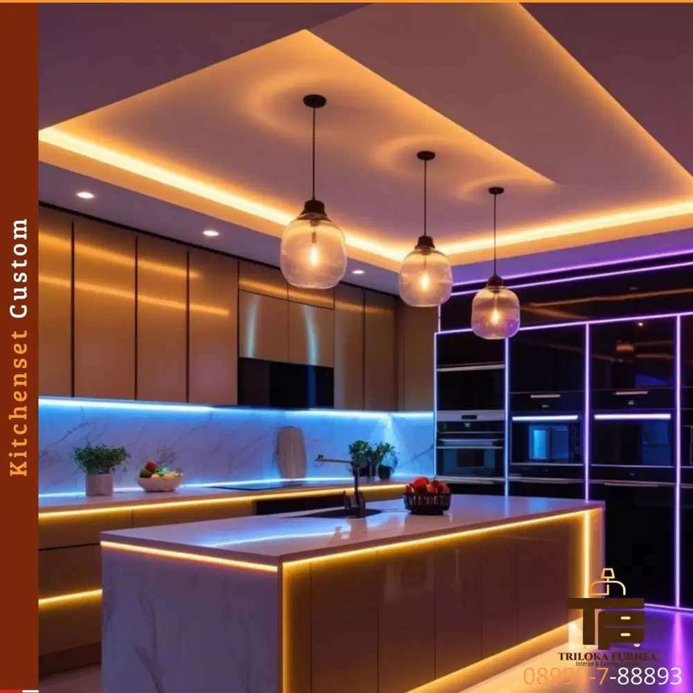 Kitchenset harga termurah kualitas premium bisa request desain