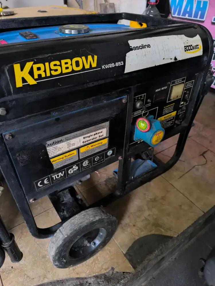 Genset Krisbow 8000 watt