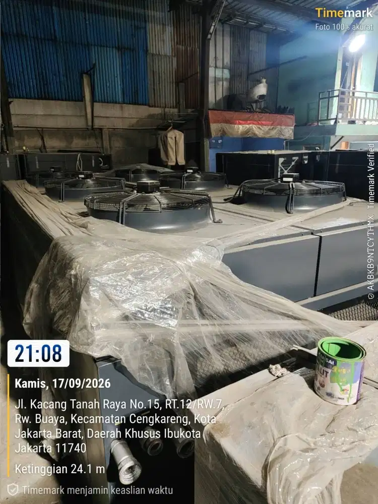 Dijual Water Air Cooled Bitzer 100 HP — solusi pendingin industrial