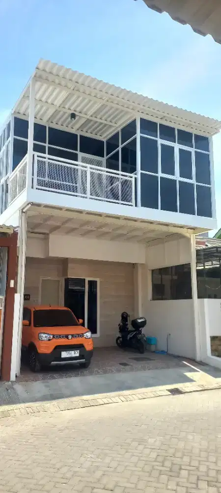 JASA BANGUN RUMAH DAN RENOVASI , PASANG ATAP KANOPY , TANGGA BESI ,dll