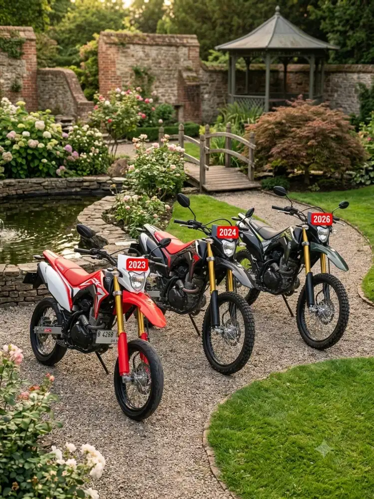 Km low‼️Honda CRF 150 L supermoto (Ktp daerah bs kredit) 150L klx 2026