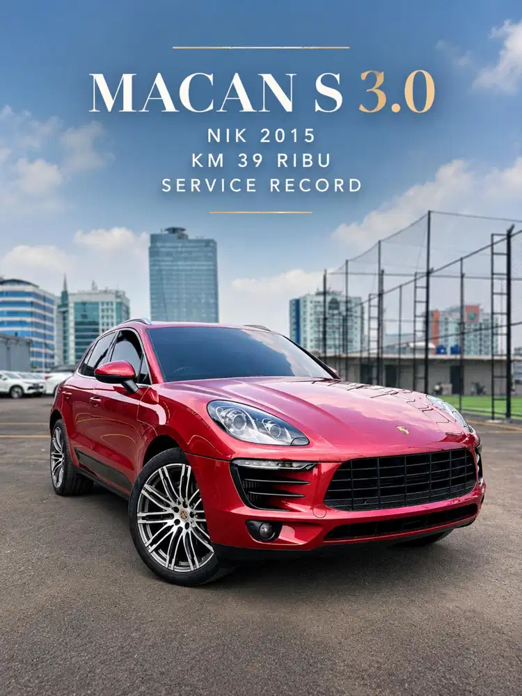 Porsche Macan S 3.0cc AT Matic 2016 nik 2015
