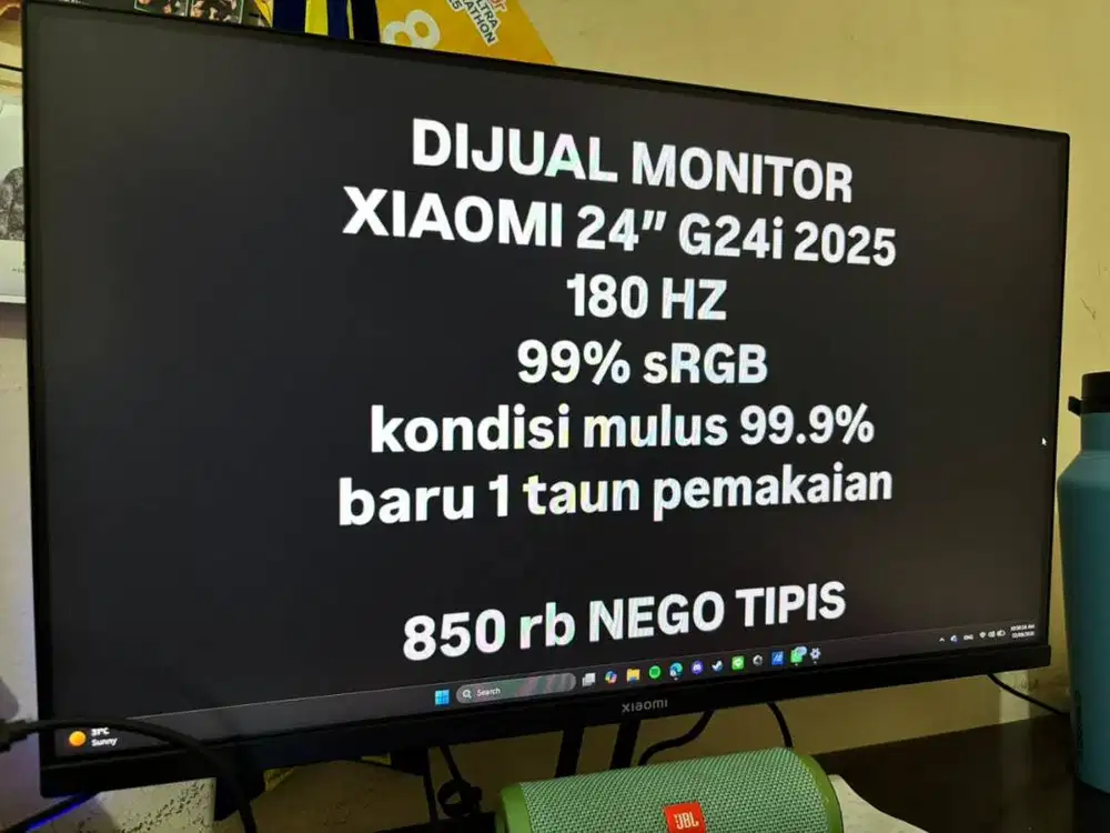 XIAOMI 24 G24i 2025 180HZ BEKAS MULUS