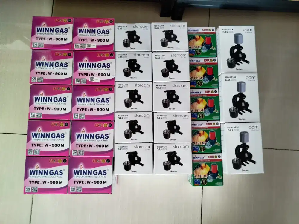 Regulator Winn Gas, Starcam, Destec, Caisar, Kosangas