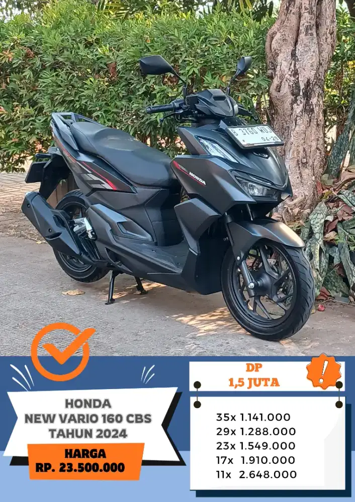 HONDA VARIO 160 CBS TAHUN 2024