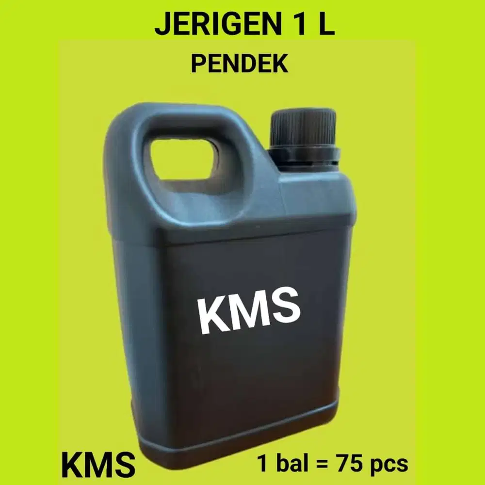JERIGEN 1 LITER HITAM PENDEK