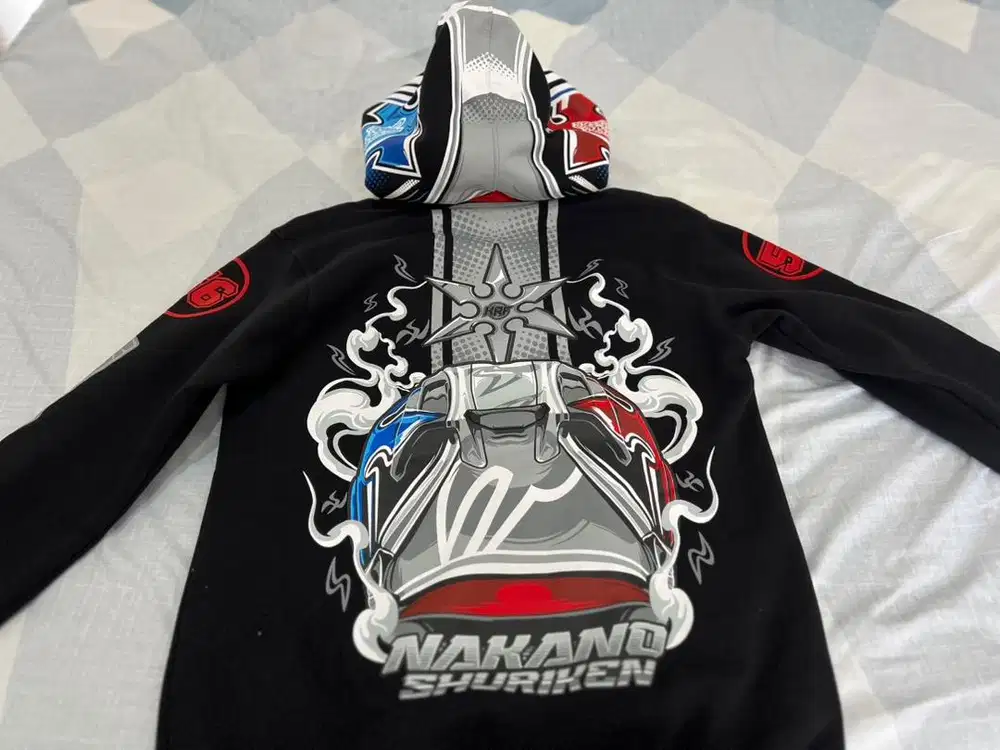 Jaket hoodie arai racing