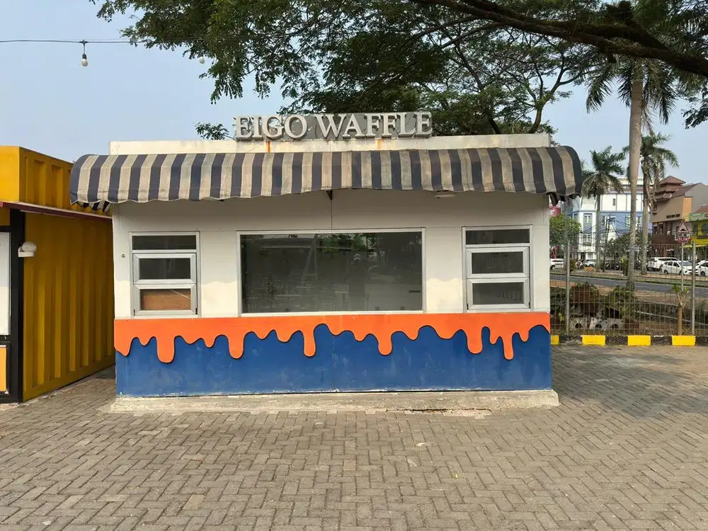 DIJUAL BOOTH F&B SEMI PERMANEN - KARAWACI