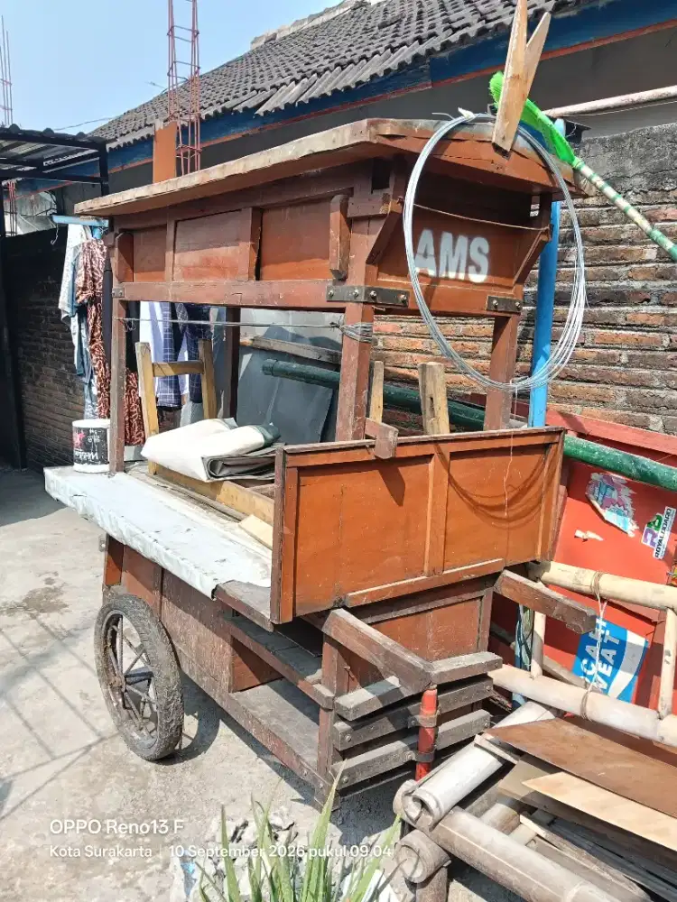Jual Gerobak Angkringan Bekas