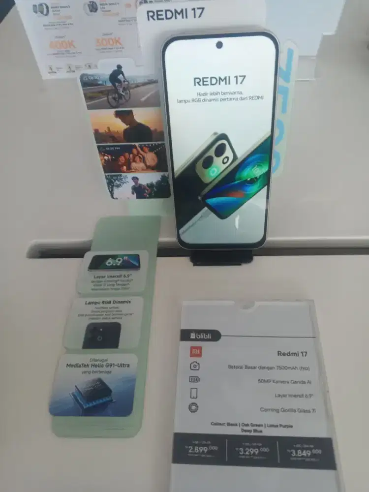 Redmi 17 promo cicilan dengan Home Credit