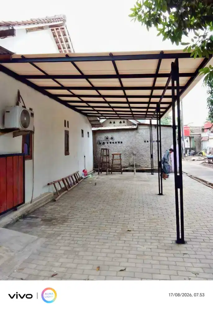 Jasa pasang kanopi baja ringan