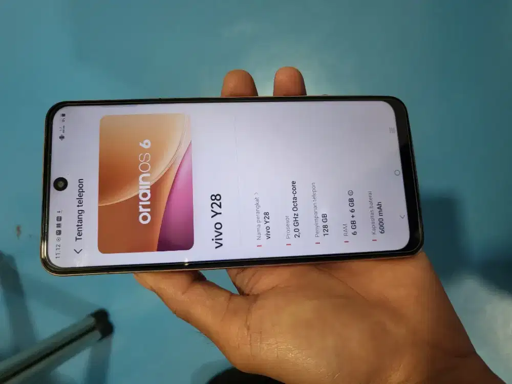 Vivo y28 ram 6+6/128GB Batangan