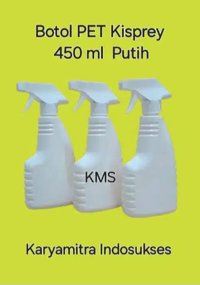 BOTOL KISPRAY PUTIH 450 ML