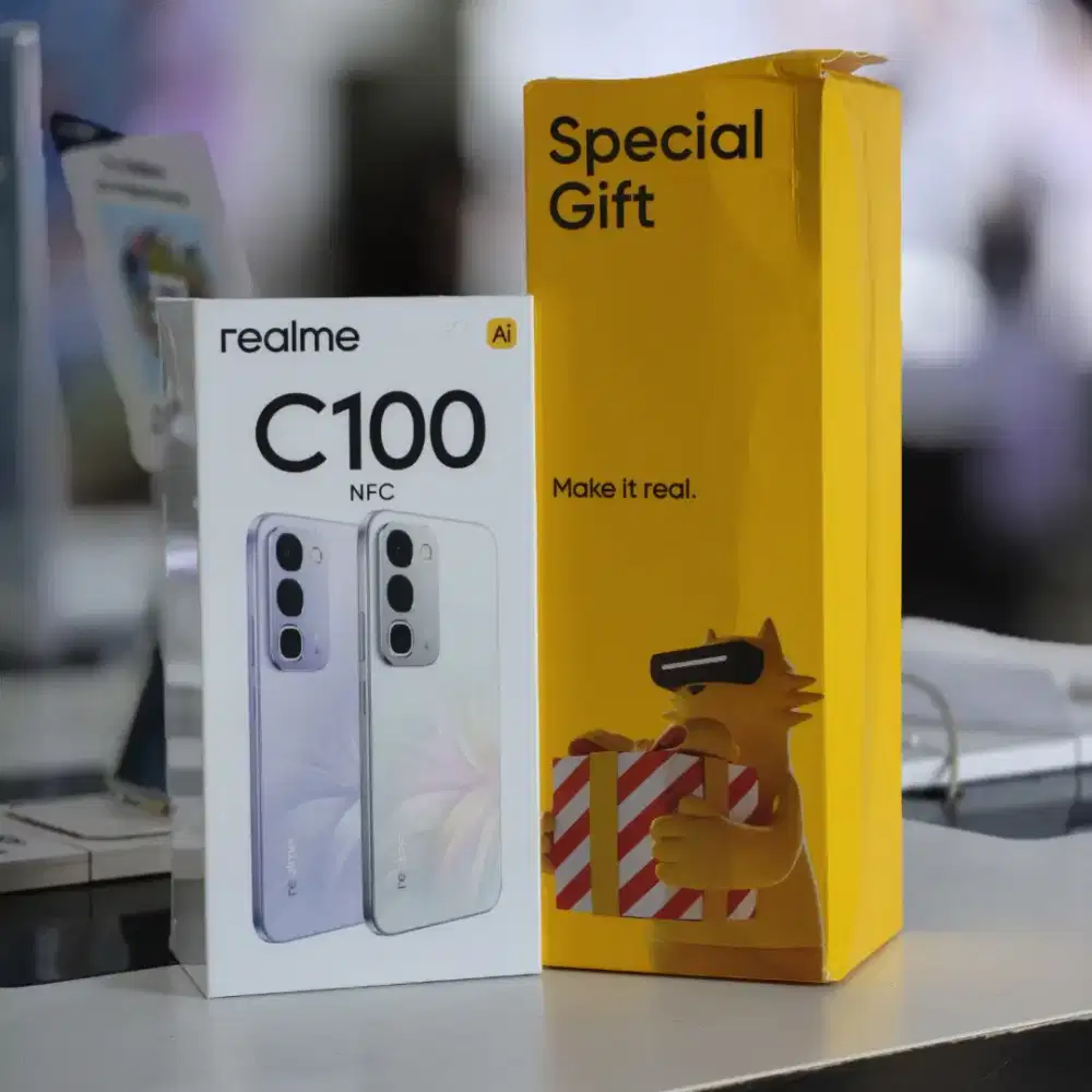 REALME C100 BATRAI JUMBO 8000 TAHAN AIR IP69PRO PROMO BISA COD