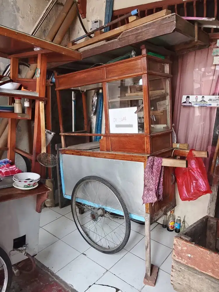 Gerobak Bakso KAyu Jati
