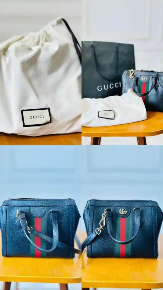 Gucci Ophidia Small Navi Letter (preloved)