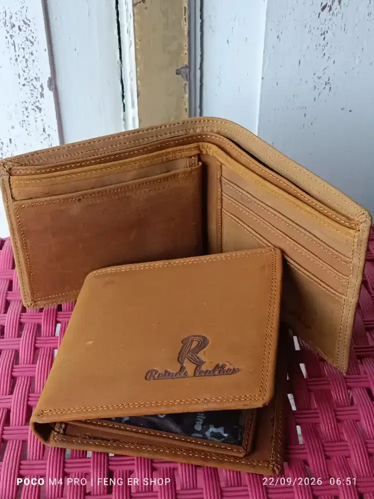 Dompet Kulit Sapi Asli ( COD JOGJA  )