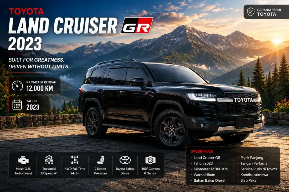 [KM 12Rb] Toyota Land Cruiser GR 2023