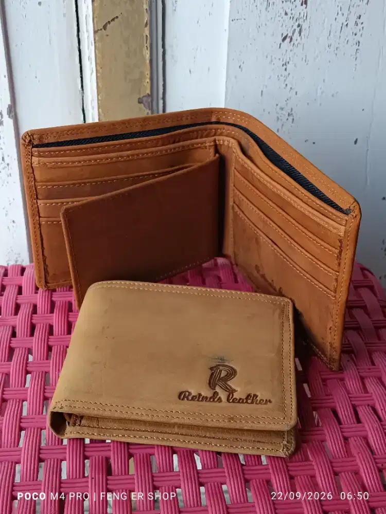 Dompet Kulit Sapi Asli ( FREE ONGKIR )